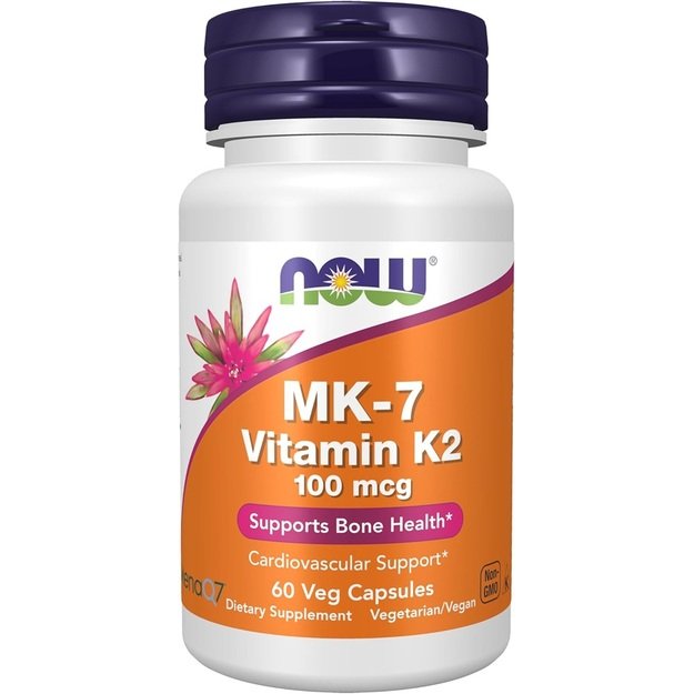 Now Foods MK-7 Vitamin K-2 100 mcg 60 v.kaps