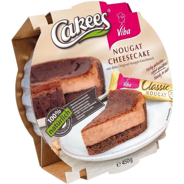 Cakees Nougat Cheesecake 450g