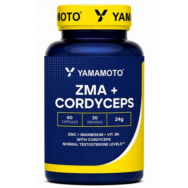 Yamamoto ZMA + Cordyceps 60 kaps