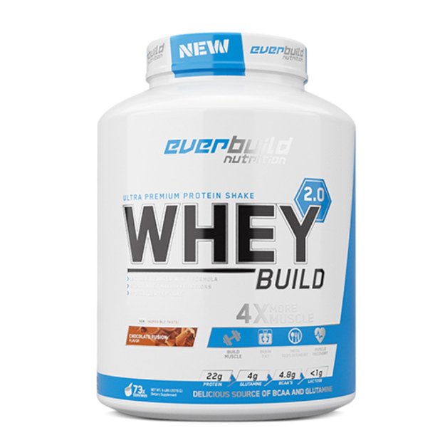 EverBuild Nutrition Whey Build 2.0 NEW 2270g