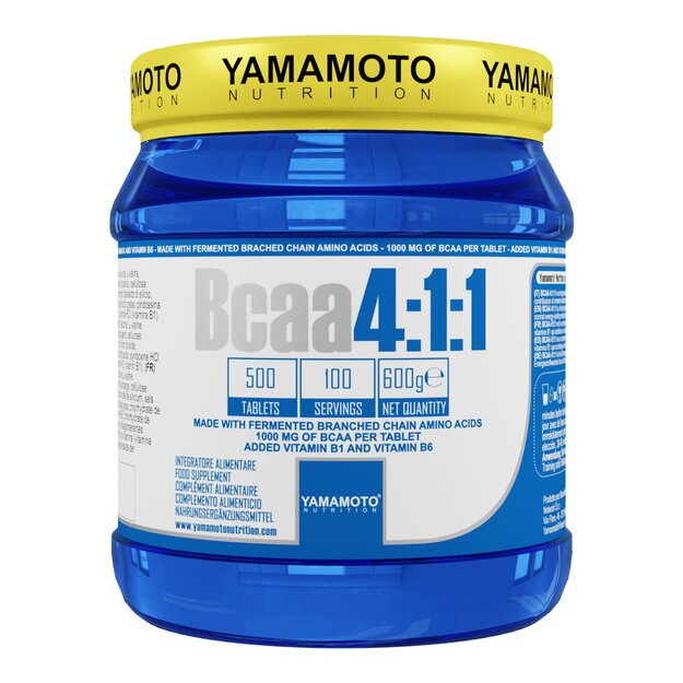 Yamamoto Nutrition Bcaa 4:1:1 500 tabl.