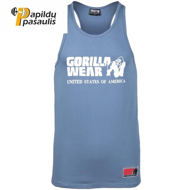 Gorilla Wear Classic Tank Top - Coronet Blue