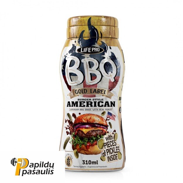 Sauzero Zero Bbq American Burger With Pickles 310ml