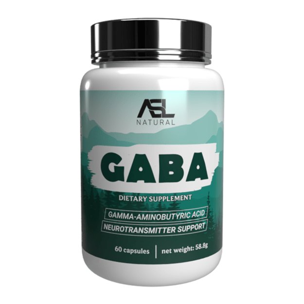 ASL GABA 60 kapsulių po 800 mg