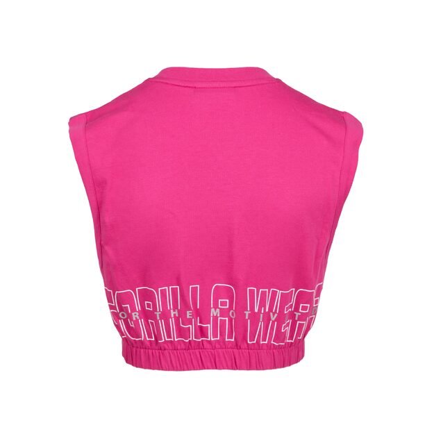 Gorilla Wear Albion Oversized Crop Top - Pink