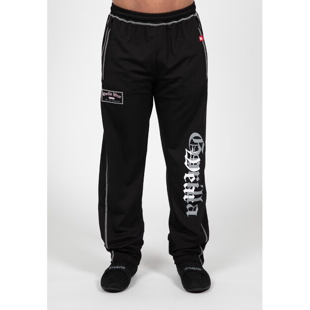 Gorilla Wear Marlow Mesh Pants - Black/Gray sportinės kelnės ...