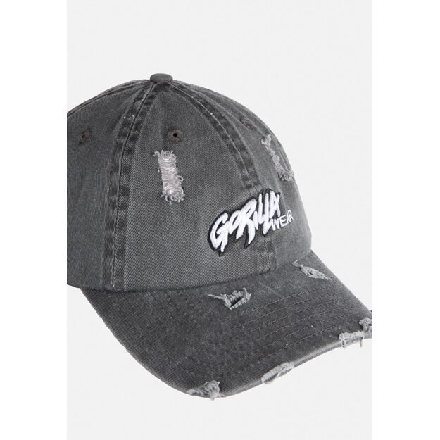 Gorilla Wear Galway Distressed Cap - Washed Gray