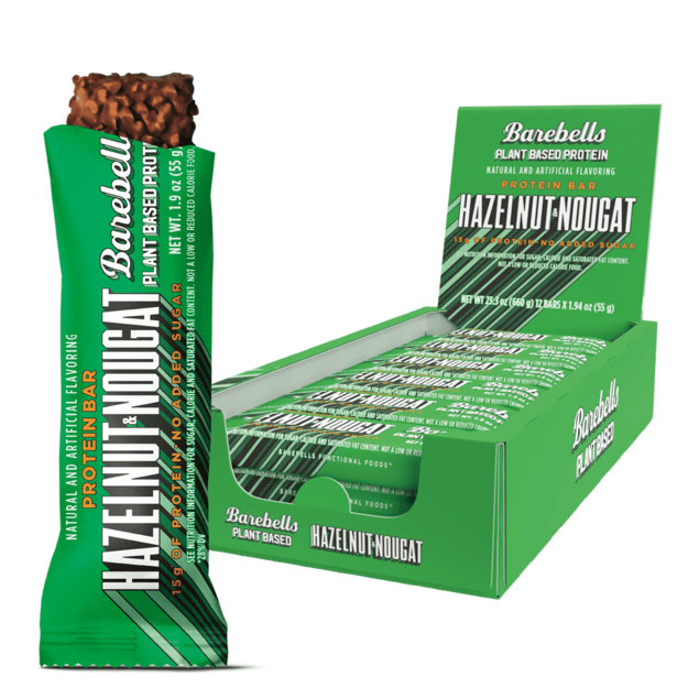 Barebells Protein Bar 55g x12 vnt  Hazelnut Nougat