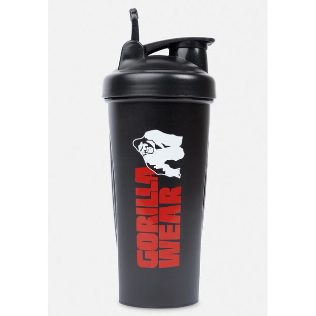 Gorilla Wear Sustainable Shaker 600ML - Black (Ekologiškas-suyrantis)