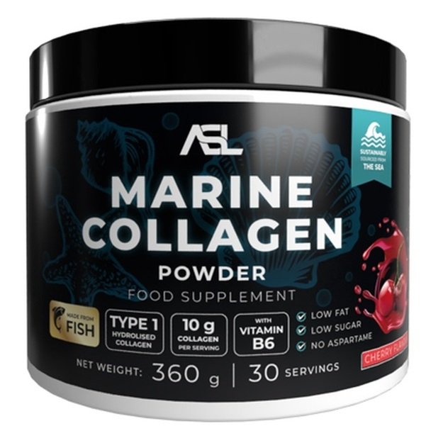 All Sports Labs Marine Collagen Powder 360 gr (Vyšnių)