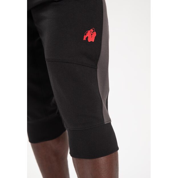 Gorilla Wear Thompson 3/4 Sweatpants - Black