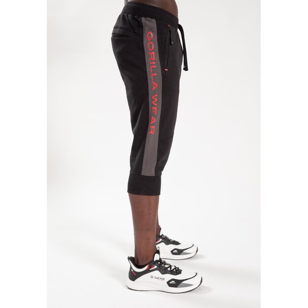 Gorilla Wear Thompson 3/4 Sweatpants - Black