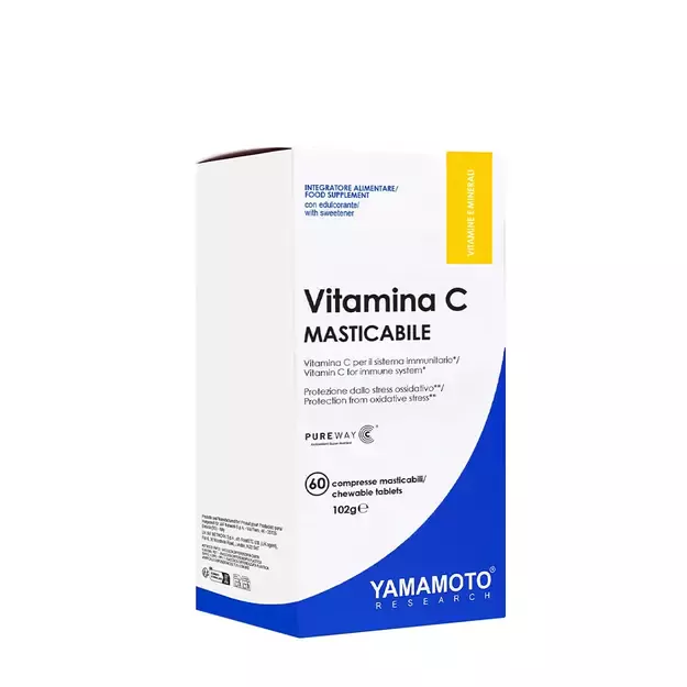 Yamamoto Nutrition Vitamin C 1000 mg 60 tabs (čiulpiamos tabletės)