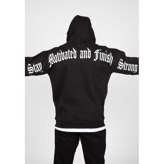 Gorilla Wear Utah Zipped Hoodie - Black