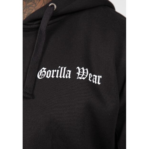 Gorilla Wear Utah Zipped Hoodie - Black