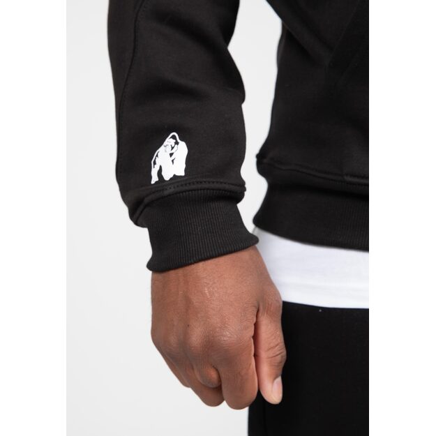 Gorilla Wear Utah Zipped Hoodie - Black