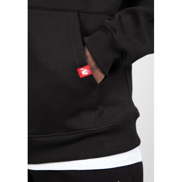 Gorilla Wear Utah Zipped Hoodie - Black