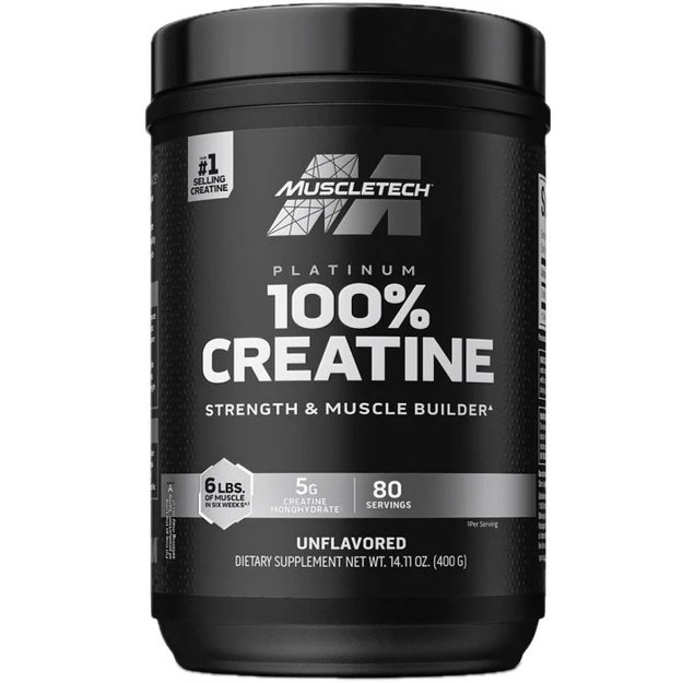 Muscletech Nutrition Platinum 100% Creatine Monohydrate 400g