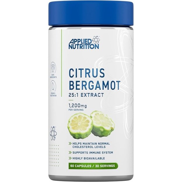 Applied Nutrition Citrus Bergamot 60 kaps