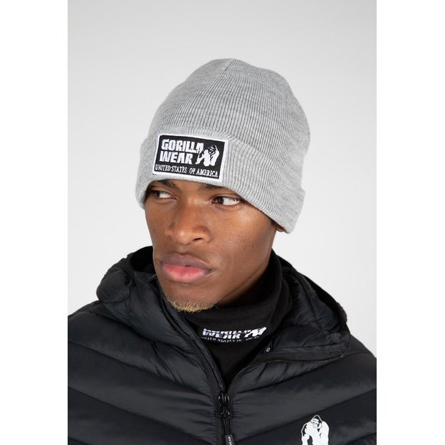 Gorilla Wear Vermont Beanie - Pilka