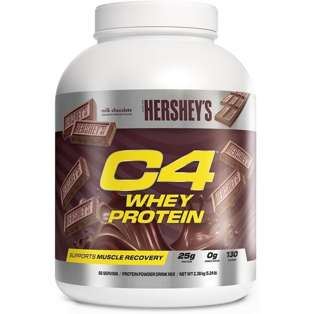 Cellucor® C4 Whey Protein 1.61 kg Hersho pieniško šokolado