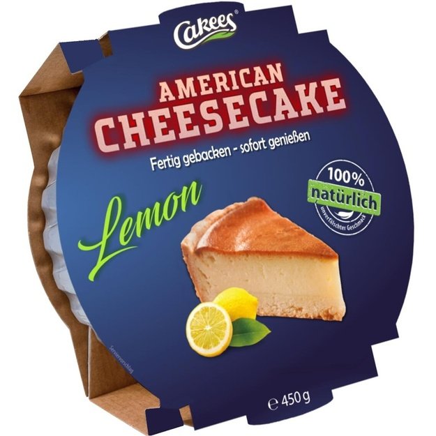 Cakees American Lemon Cheesecake 450g