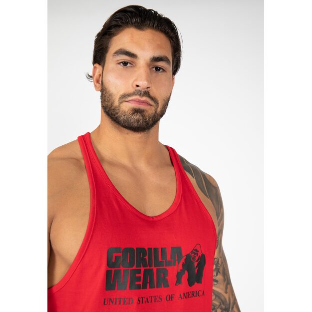 Gorilla Wear Classic Tank Top - raudona