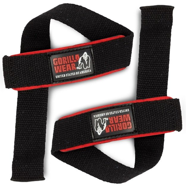 Gorilla Wear Lifting Straps (su paminkštinimu)
