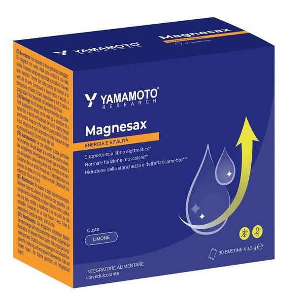 Yamamoto Nutrition Magnesax 30 x 3,5gr magnio bisglicinatas