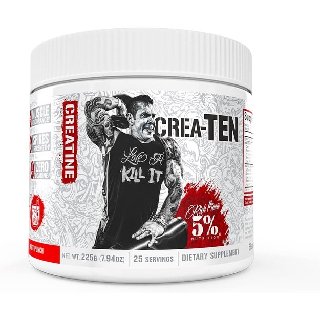 5% Nutrition Rich Piana Crea-Ten 225 gr