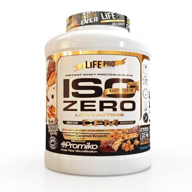 Life Pro CFM Isolate Gourmet 2000g Edition  (Choco Caramel Crunch)