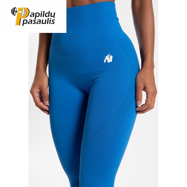 Gorilla Wear Olivia Seamless Leggings - Blue