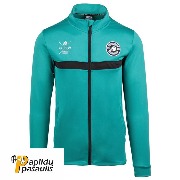 Gorilla Wear Vernon Track Jacket - Teal Green