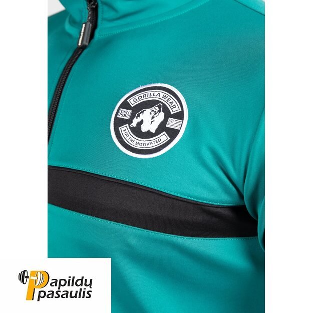 Gorilla Wear Vernon Track Jacket - Teal Green