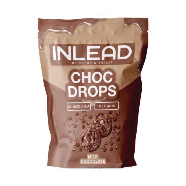 Inlead Choc Drops 150 g Milk Chocolate