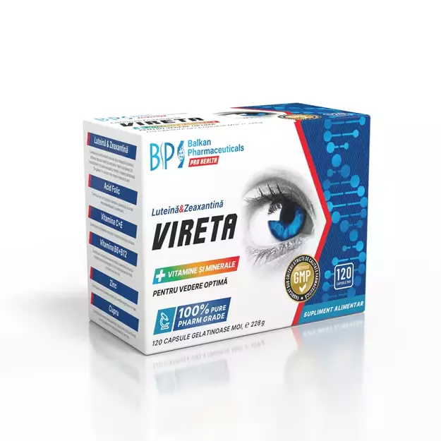 BalkanPharmaceuticals Vireta 1400mg 120 kaps