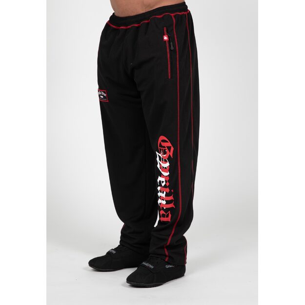 Gorilla Wear Marlow Mesh Pants - Black/Red