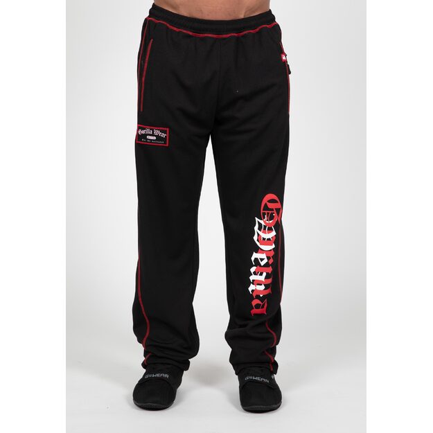 Gorilla Wear Marlow Mesh Pants - Black/Red