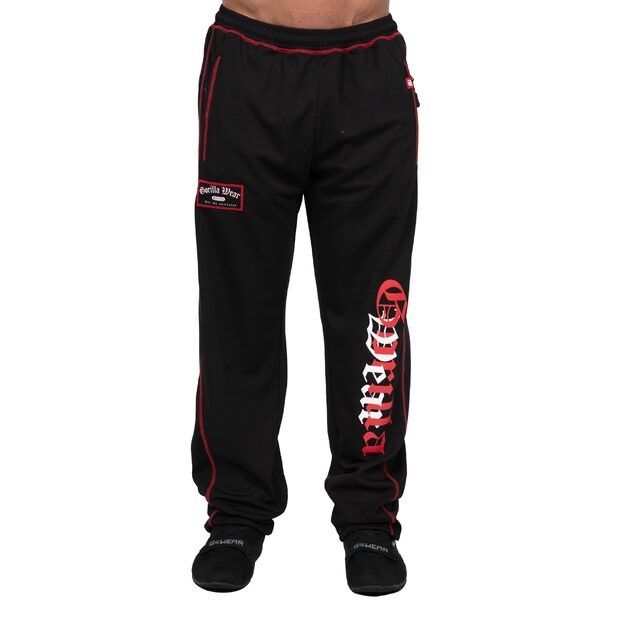 Gorilla Wear Marlow Mesh Pants - Black/Red