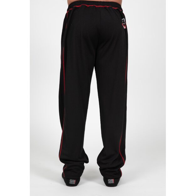 Gorilla Wear Marlow Mesh Pants - Black/Red