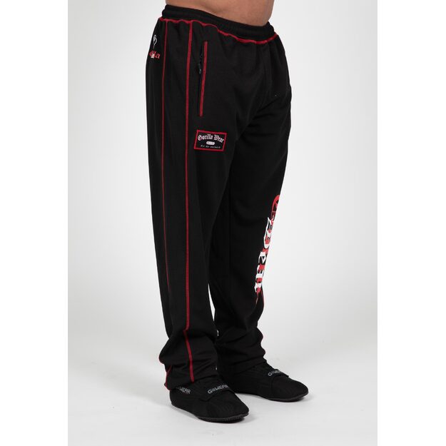 Gorilla Wear Marlow Mesh Pants - Black/Red