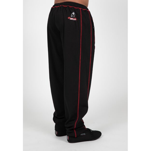 Gorilla Wear Marlow Mesh Pants - Black/Red