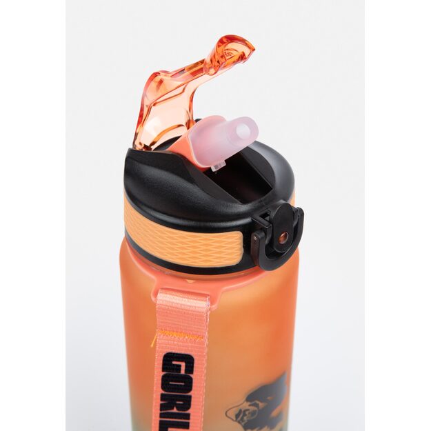 Gorilla Wear Gradient Water Bottle 1000ML - Green/Orange