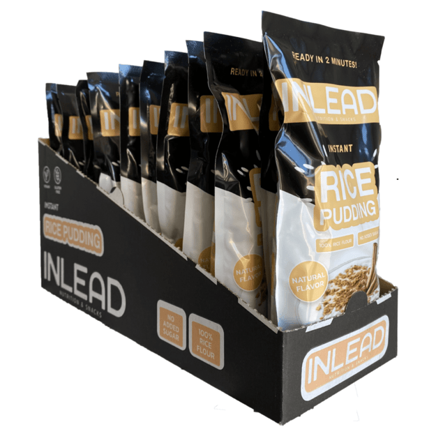 Inlead Instant Rice Pudding 12 vnt po 100 g Natural