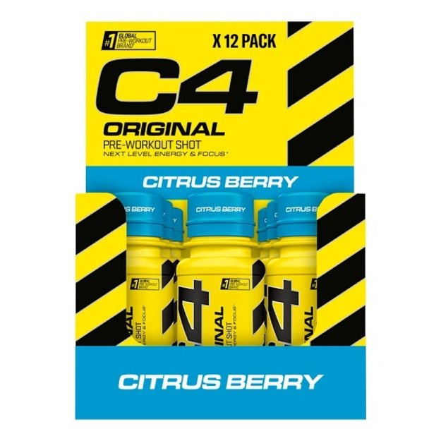 Cellucor® C4® Pre-Workout Shot 12 vnt x 60ml
