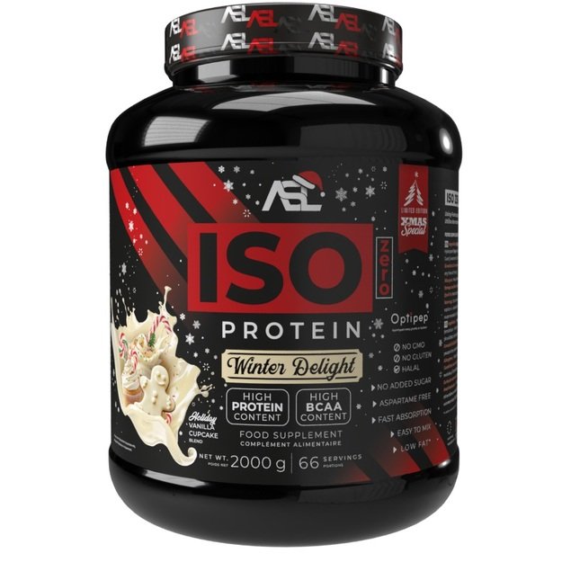 All Sports Labs Iso Zero Protein 2000g Limited Edition Winter Delight