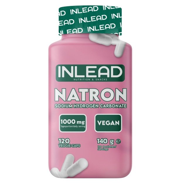 Inlead Natron 120 veg.kaps (skrandžio rūgštingumui mažinti)