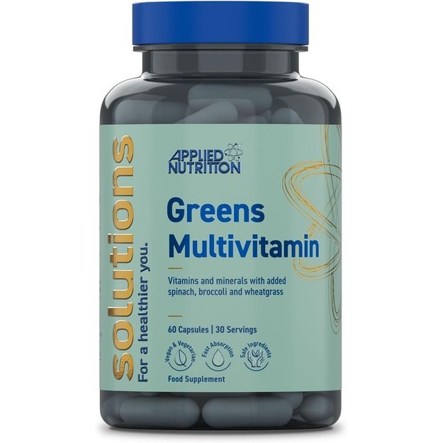 Applied Nutrition Solutions Greens Multivitamin 60 kaps