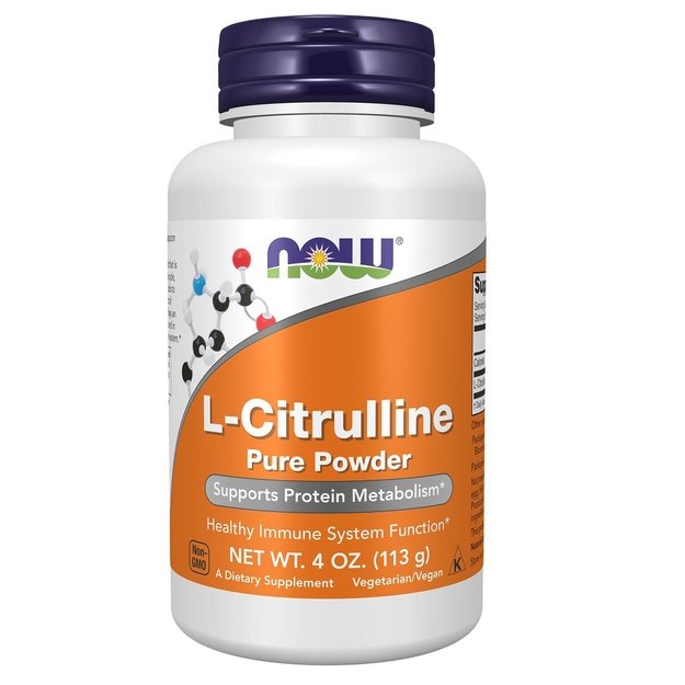 NOW Foods L-Citrulline Pure Powder 113 g