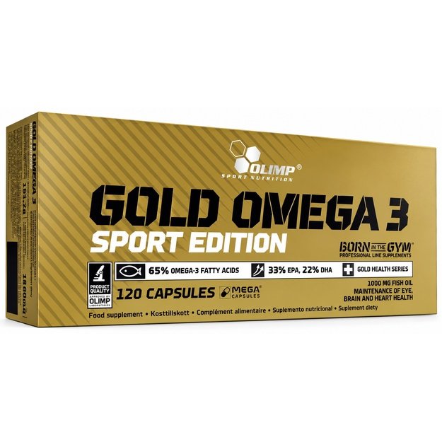 Olimp Gold Omega-3 Sport Edition 120 capsules